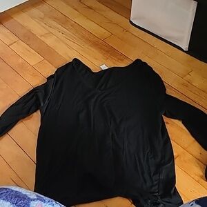 Black shirt, Old Navy, small